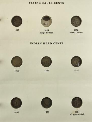 1856-1909 Indian Head Penny Collection G-XF (46pc) (1 of 8)