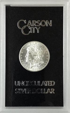 1884 CC GSA Morgan Silver Dollar, BU (1 of 5)
