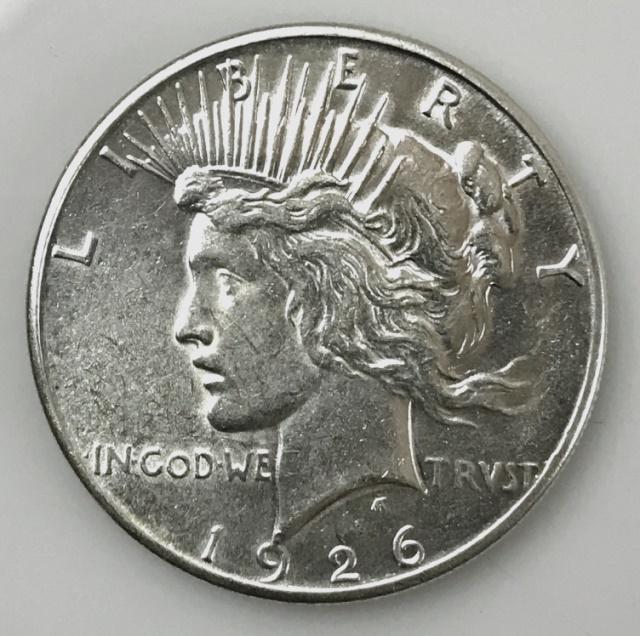 1926 S Peace Silver Dollar, BU (1 of 2)