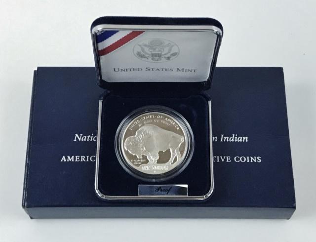 2001 P Buffalo Silver Dollar, Smithsonian, Proof (1 of 4)