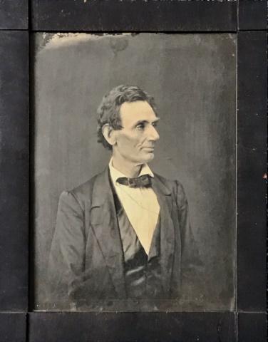 1860 Campaign Photograph of Abraham Lincoln: 1860 Campaign Photograph of Abraham Lincoln. This original portrait of Abraham Lincoln, considered by many to be the finest "beardless portrait" of him, was taken by photographer Alexander Hesler (182