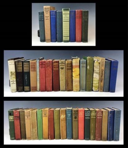 Cape Cod Author Joseph Lincoln Collection (44pc): Collection of Forty Four Books by Cape Cod author Joseph C. Lincoln. Nearly complete collection of all the books written by popular Cape Cod writer Joseph C. Lincoln (1870-1944), and a short biography