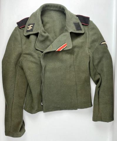 WW2 German 3rd SS Totenkopf Assault Blouse (1 of 6)