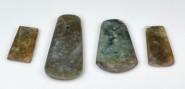 Chinese Neolithic Ceremonial Jade Celts (4pc) (1 of 7)