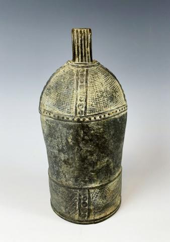 African Bronze Bell, Benin Culture, Nigeria (1 of 4)
