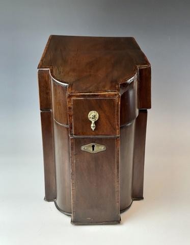 Early 19th C. Mahogany Knife Box (1 of 5)