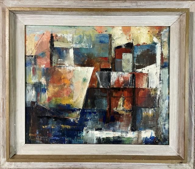 Oil On Canvas Painting, Harriet Bullis (1 of 5)