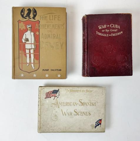Spanish American War Books, Battleship Maine (3pc) (1 of 8)