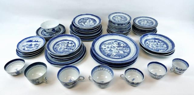 Collection, Chinese Canton Porcelain (56pc) (1 of 9)