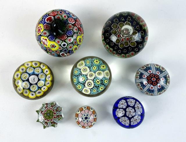 Collection, Glass Paperweights (8pc) (1 of 7)