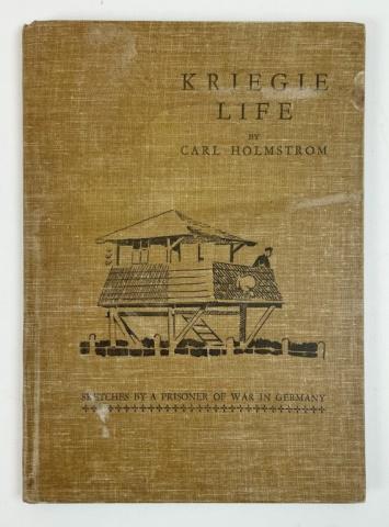 WW2 USAAF POW Book Kriegie Life, Holstrum (1 of 5)