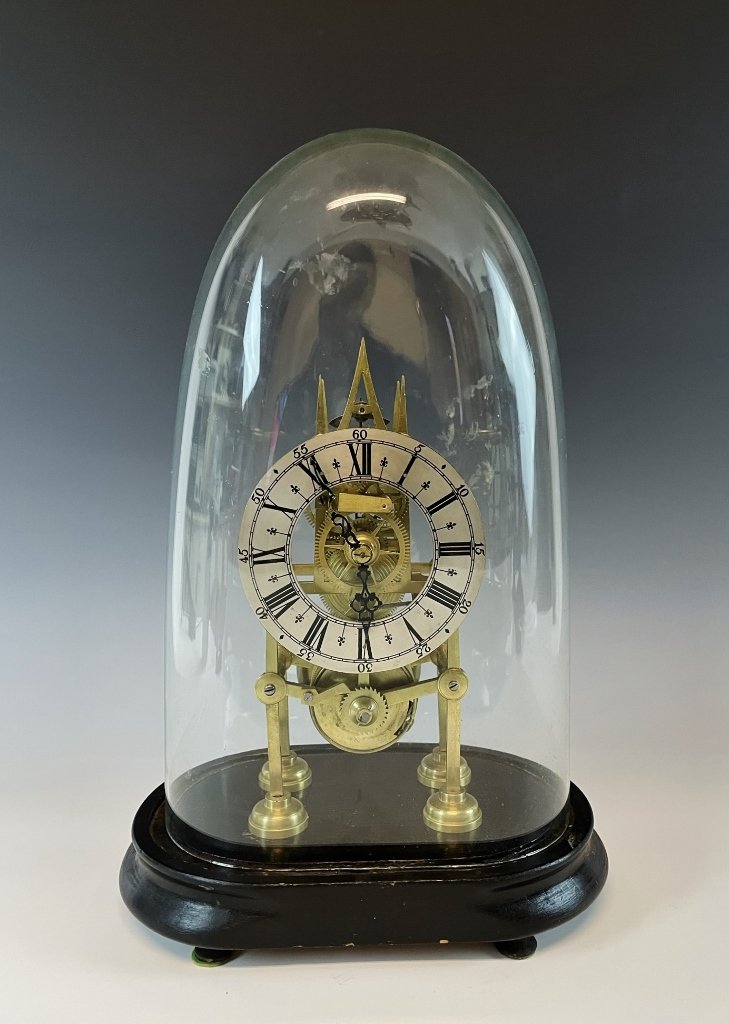 19th C. English Skeleton Clock (1 of 8)