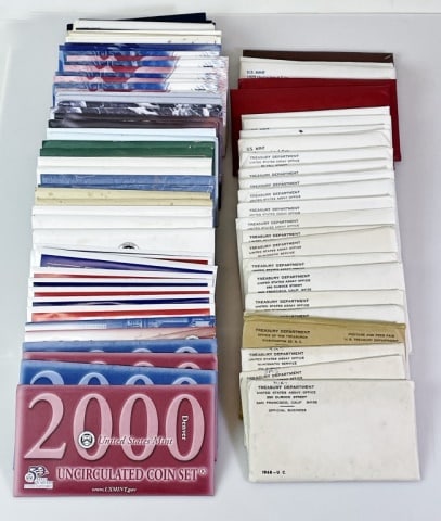 1961-2004 US Uncirculated Sets (73pc) (1 of 3)