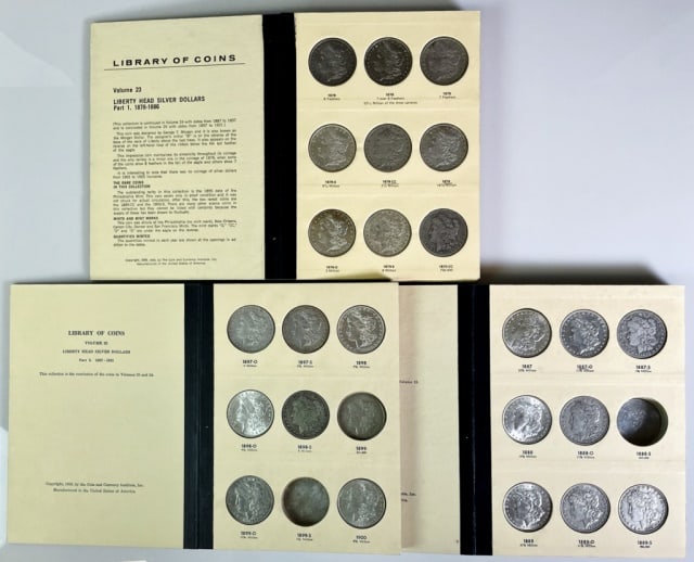 1878-1921 Morgan Silver Dollar Set, VG-BU (72pc) (1 of 15)