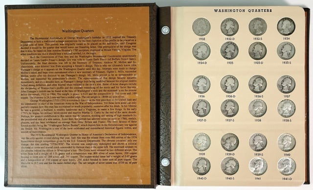 1932-1998 Washington Quarters, VG-BU (176pc) (1 of 9)