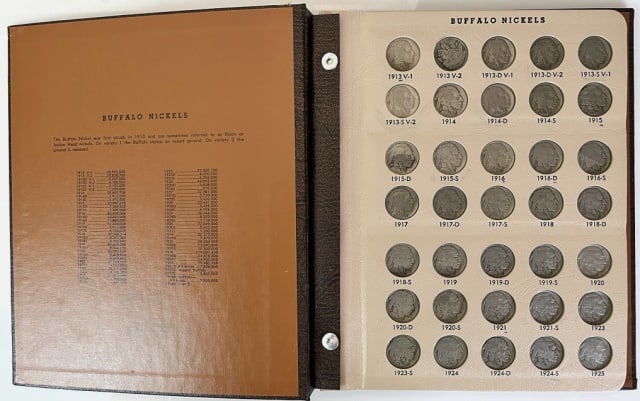 1913-1938 Buffalo Nickels, G-BU (65pc) (1 of 3)