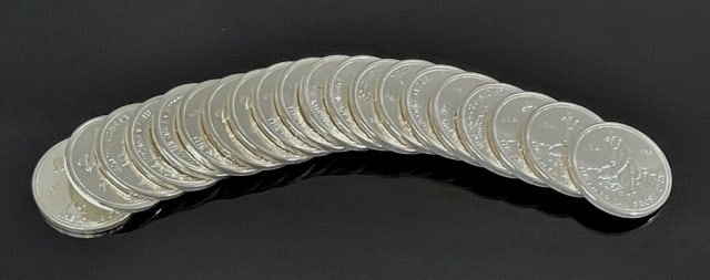 1 oz Silver Rounds, Engelhard Prospector (20pc) (1 of 3)