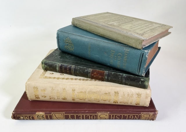 Books, Victorian Manners and Culture (5pc): Books: (1) "Manners. Culture and Dress of the Best American Society" by Richard A. Wells. Illustrated (Springfield, MA and Des Moines, Iowa, 1891). Large 12mo, cloth, 502pp; (1) "The Young Housekeeper