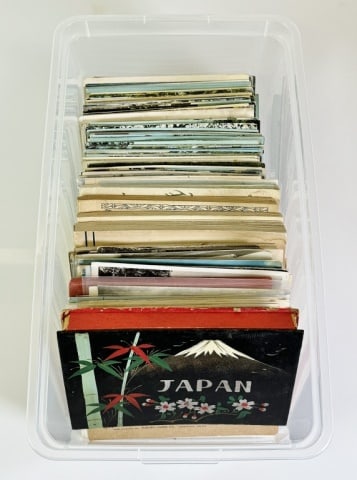 Postcards, Bermuda, Japan, France, More (300+pc): Collection of postcards around the globe, most from Japan, Bermuda, France and Germany prior to 1920, inc. (100+) cards of Bermuda, some postmarked 1913, (120+) cards of France, including WW1 era post