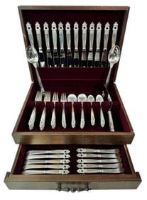 Sterling Silver Flatware Set, Royal Danish (74pc)