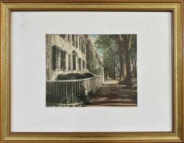 Colored Photograph, Macy House, Nantucket MA
