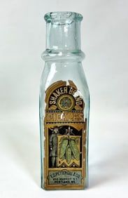 Antique Bottle, Shaker Brand Pickles