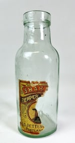 Antique Bottle, Shaker Pepper Sauce, Portland ME