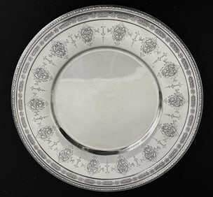 Antique Sterling Silver Charger, Louis XV, Towle