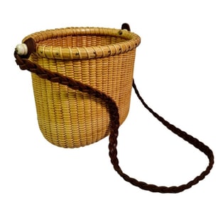 Vintage Nantucket Basket, Edgar Orpin