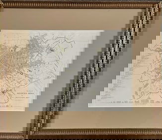 1852 Map of Rome, SDUK