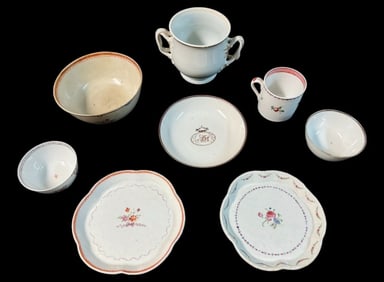 19th C. Chinese Export Porcelain (8pc)