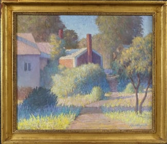 Oil on Canvas Painting, Ernest Principato