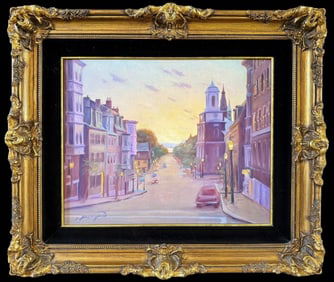 Oil on Canvas Painting, Ernest Principato