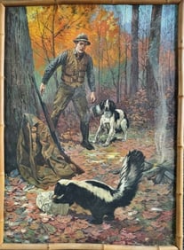 Large Oil on Canvas Painting, Lynn Bogue Hunt