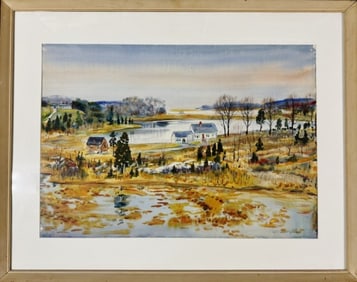 Watercolor on Paper C. Demetropoulos