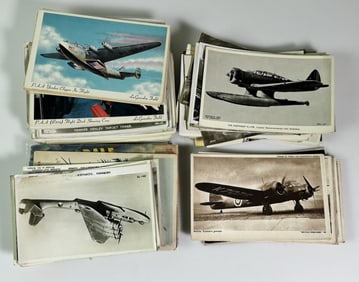 Postcards, WW2 Aircraft, Airfields, Humor (120pc)