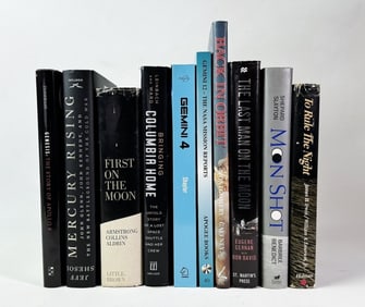 Books, NASA Space Program Collection (10pc)
