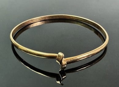 14K Gold Cuff Bracelet