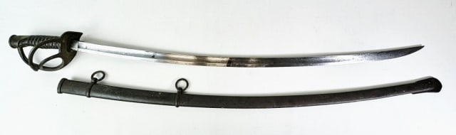 Civil War Model 1860 Cavalry Sword, Ames Mfg 1862
