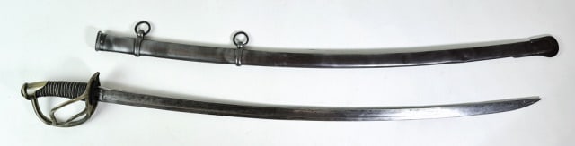 Civil War Model 1840 Cavalry Sword, R & C