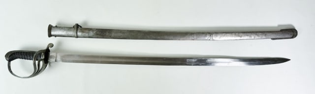 19th C. Spanish Dragoon Sword, Esteros Toledo