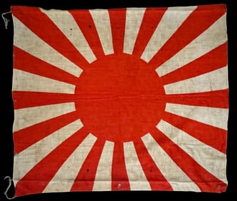 WW2 Japanese Military Rising Sun Flag