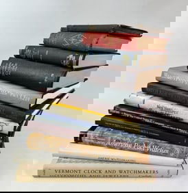 Books, Clocks, Watches, Bells Collection (12pc)