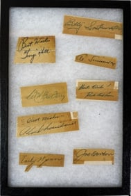 Autographs, MLB Hall of Fame Collection (8pc)