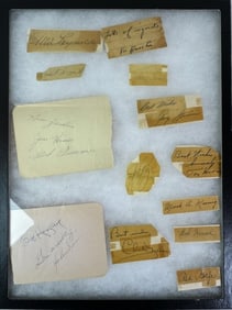 Autographs, New York Yankee Legends (13pc)