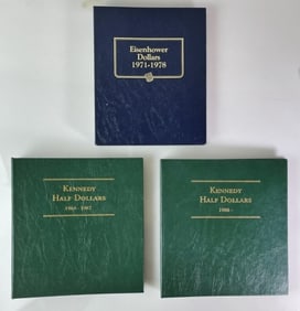 1964-1996 Kennedy, 1971-1978 Eisenhower (105pc)