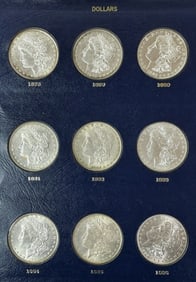 1878-1926 Morgan Peace Silver Dollars XF-BU (25pc)