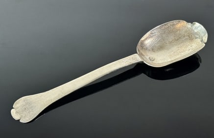 17th C Boston Coin Silver Spoon, Jeremiah Dummer