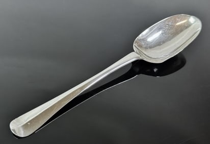 1748 Date Boston Silver Tablespoon, SAMUEL BURT