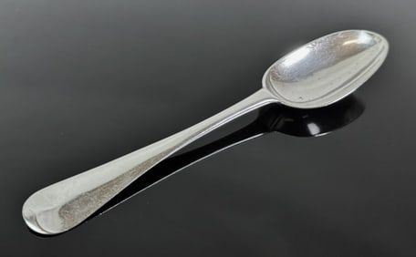 18th C Boston Coin Silver Tablespoon, SE